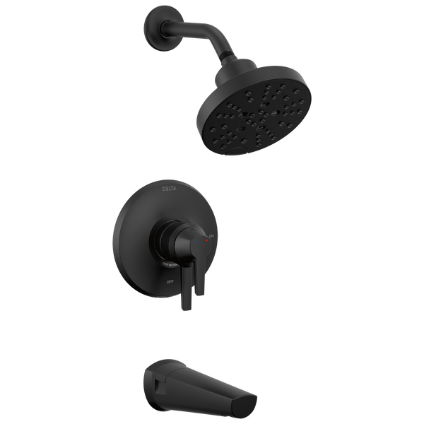Galeon 17 S Tub/Shower Trim In Matte Black