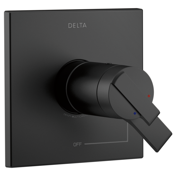 Ara TempAssure 17T Series Valve In Matte Black