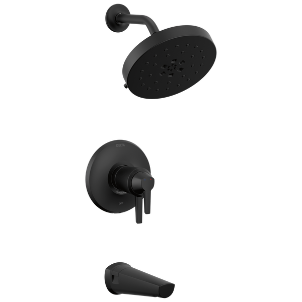 Galeon Tub/Shower Trim In Matte Black