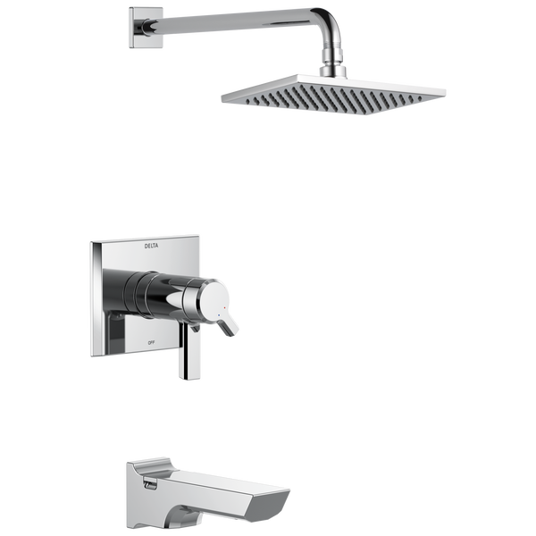 Pivotal Tub/Shower Trim In Lumicoat Chrome
