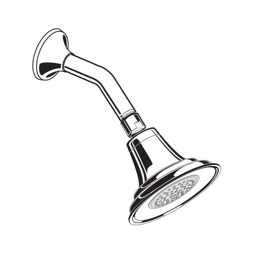 Hampton Shower Trim W/Multi-Function Showerhead In Satin Nickel