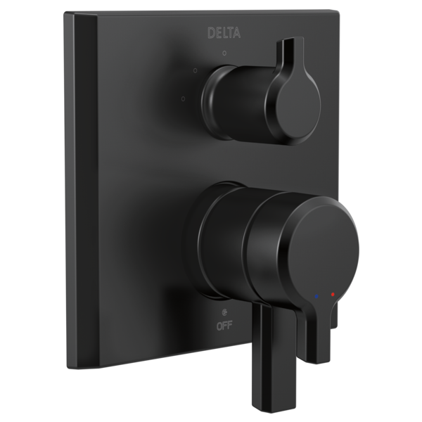 Pivotal 17 Integrated Diverter Trim w/3F Diverter in Matte Black