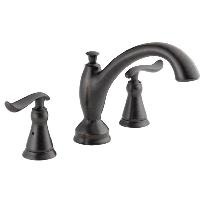 Linden Roman Tub Trim In Venetian Bronze