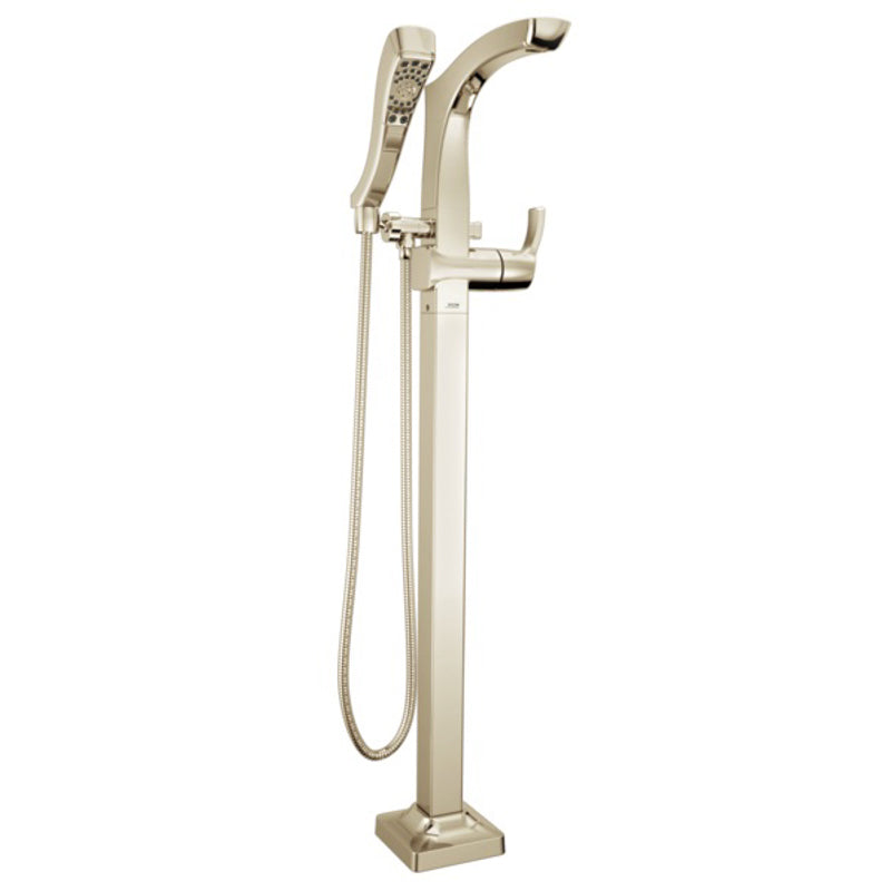 Tesla Tub Trim W/Handshower In Polished Nickel