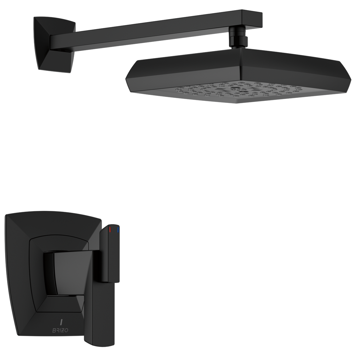 Vettis Tempassure Thermostatic Shower Only Trim in Matte Black