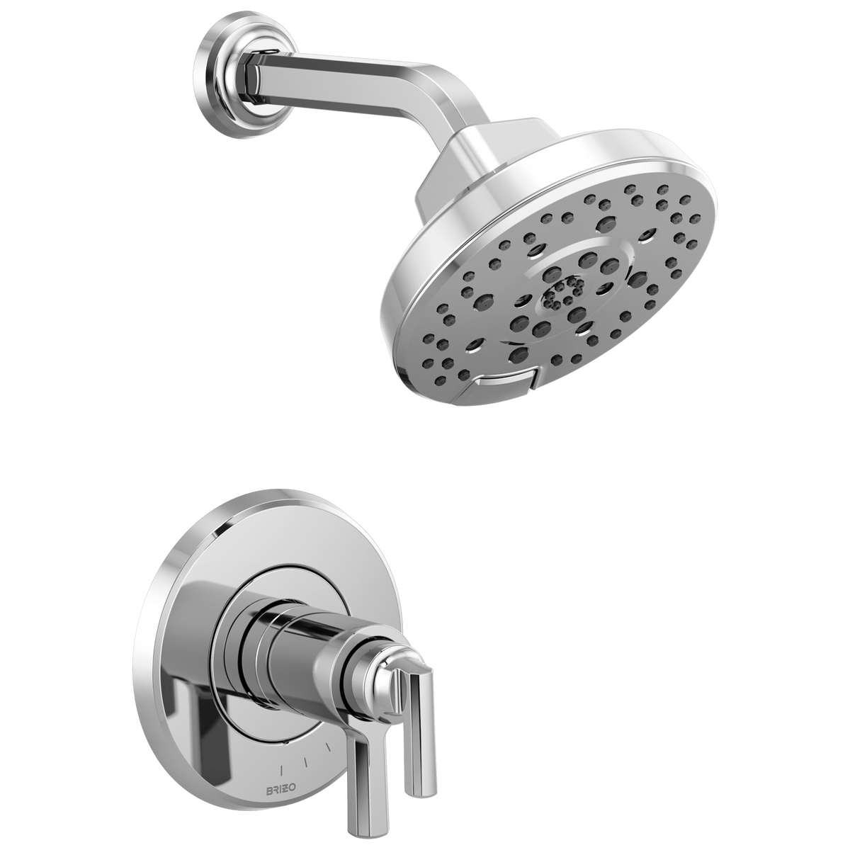 Levoir Shower Trim W/Multi-Function Showerhead In Chrome