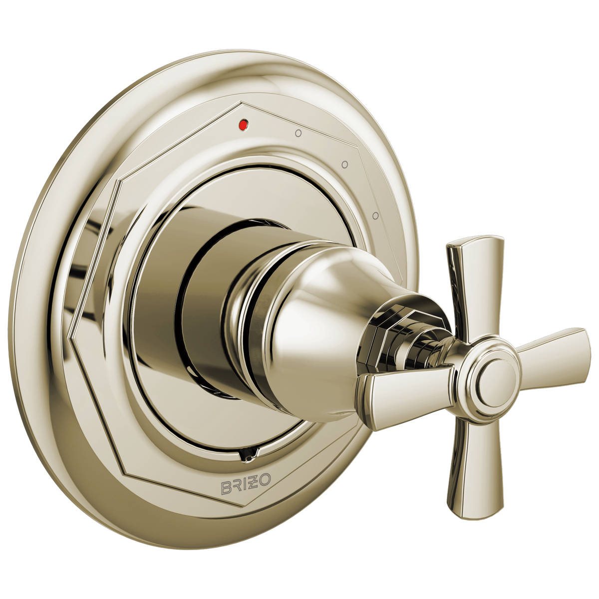 Brizo Rook Pressure Balance Trim In Pol Nickel