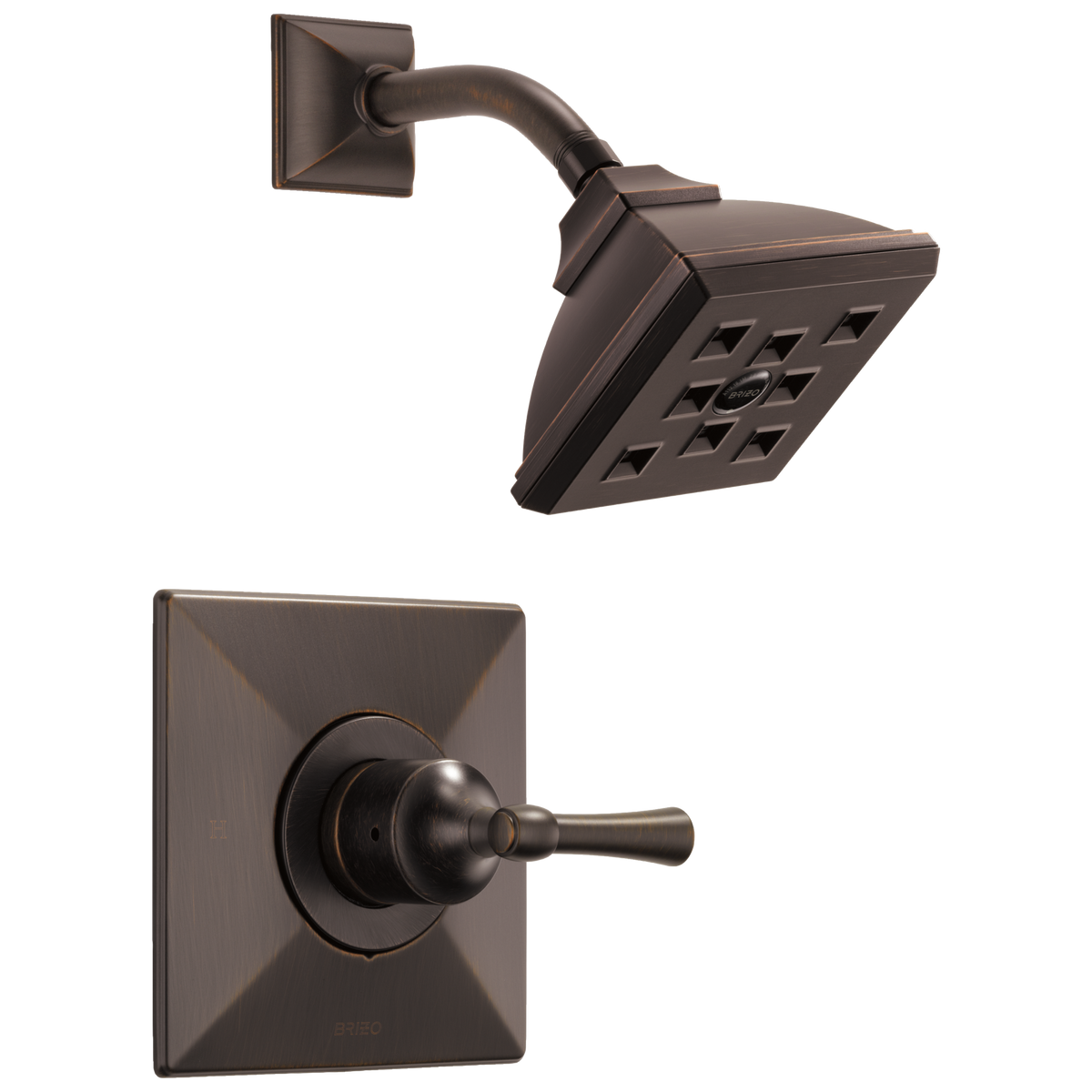 Vesi Pressure Balance Shower Trim Only in Venetian Bronze