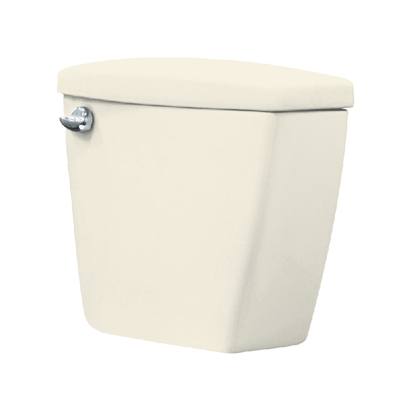 Harrison Toilet Tank Only Left Side Flush Lever Biscuit