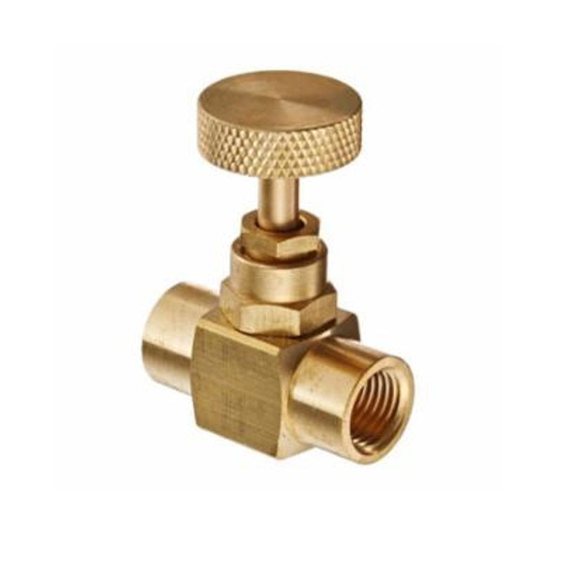 Needle Valve 1/4" FPT Brass  Max Pressure 2000 PSI