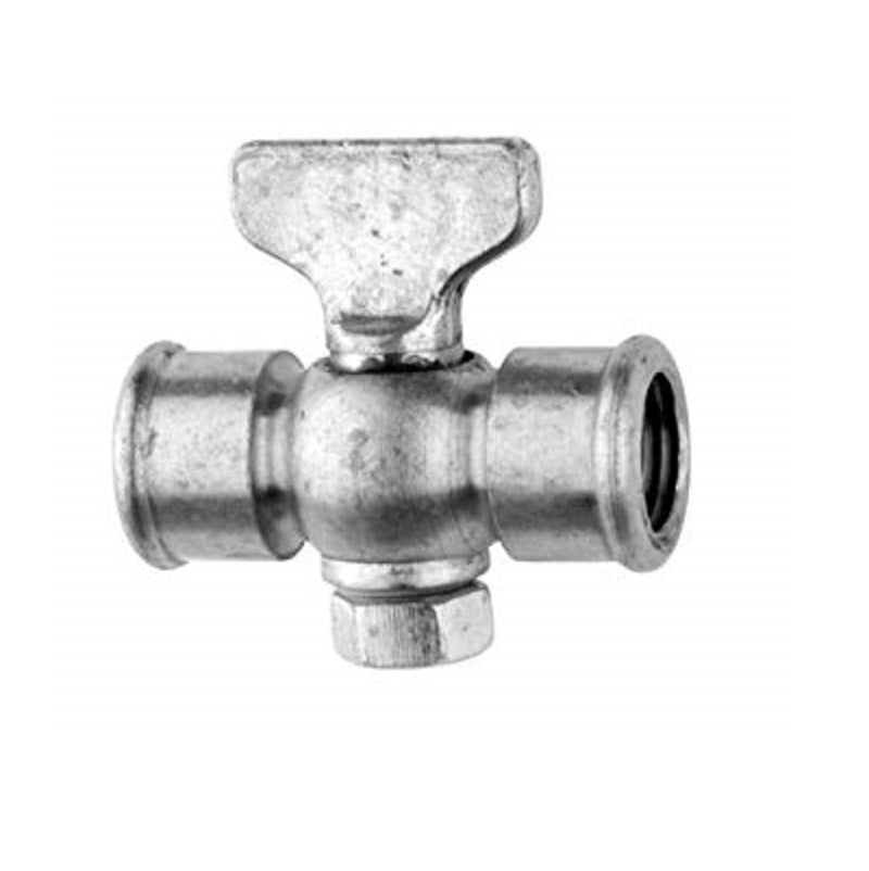 Air Cock 1/4" Brass FXF  Max Pressure 200 PSI