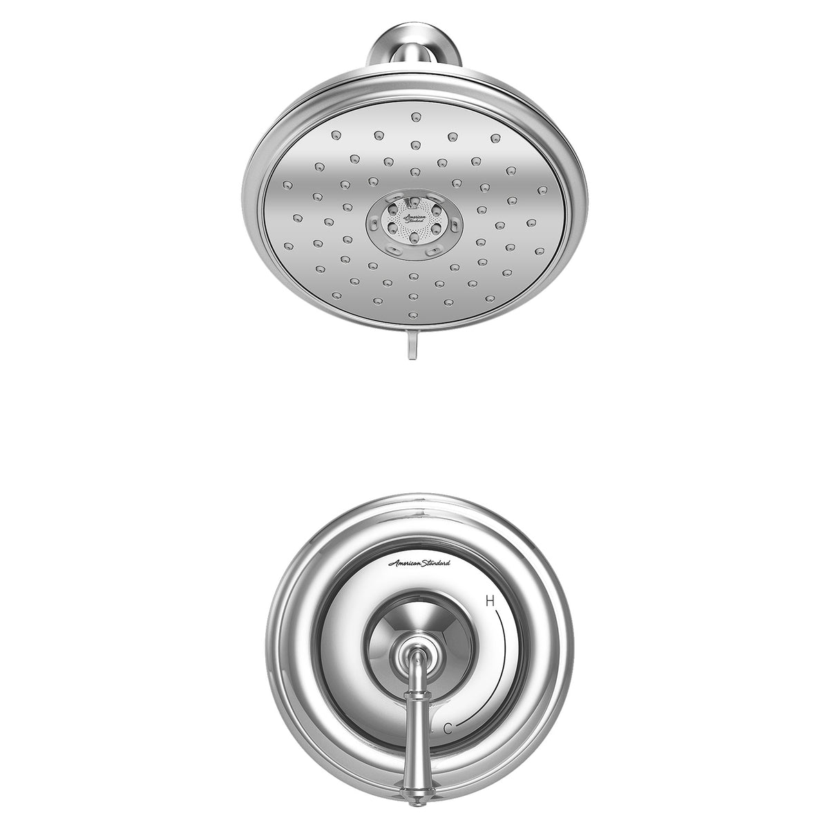 Portsmouth Shower Trim W/Multi-Function Showerhead In Polished Chrome