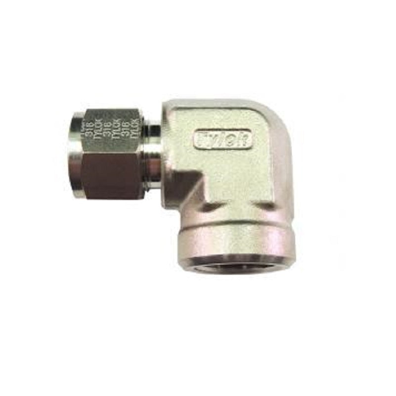 STREET ELBOW 1/4X1/8 BRASS TXFPT B-4-DFE-2 - TYLOK FEMALE ELBOW