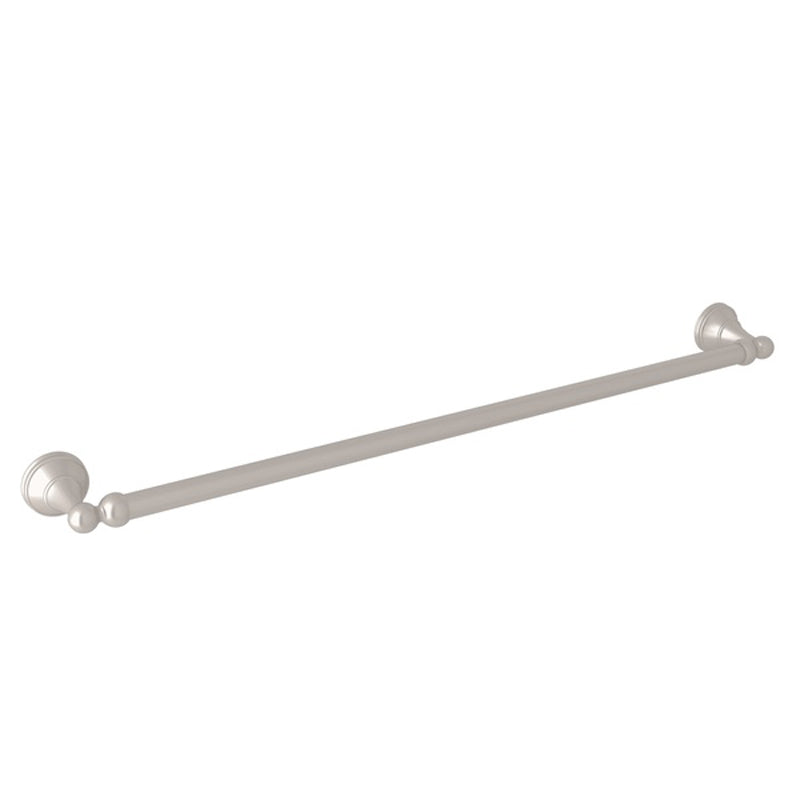 Perrin & Rowe Georgian 24" Towel Bar in Satin Nickel