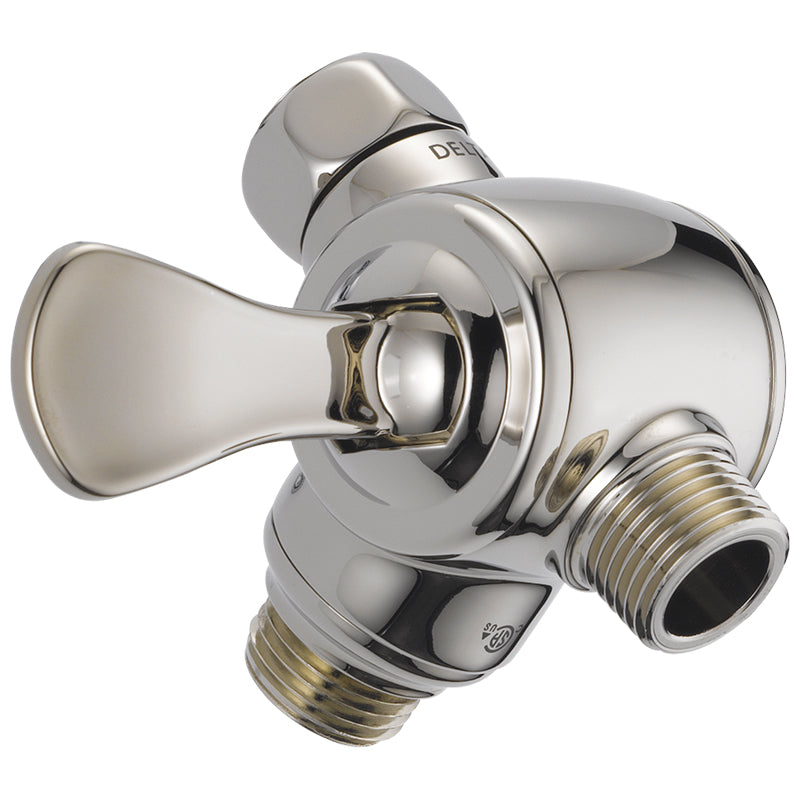 3-Way Diverter In Polished Nickel