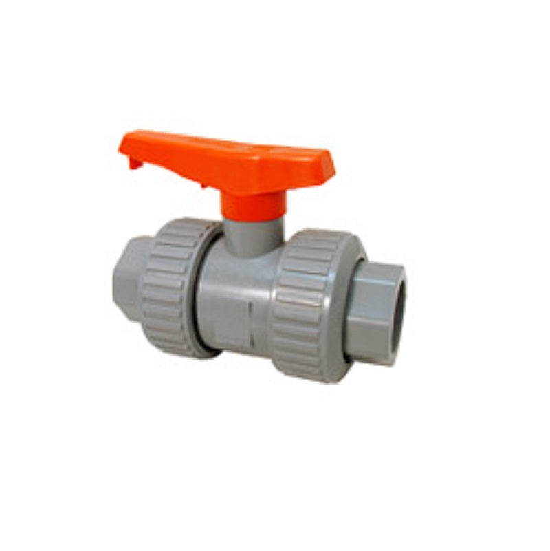 BALL VALVE 1-1/2 CPVC U51TB-V TRUE UNION, FKM O-RING