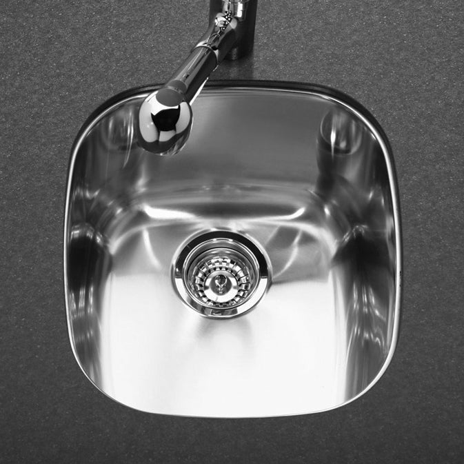 Kindred 14-3/4x16x9 Stainless Steel Single Bowl Kitchen Sink