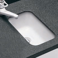 10-7/8x17-5/8x7-1/2" Swanstone Kitchen Sink in Bisque