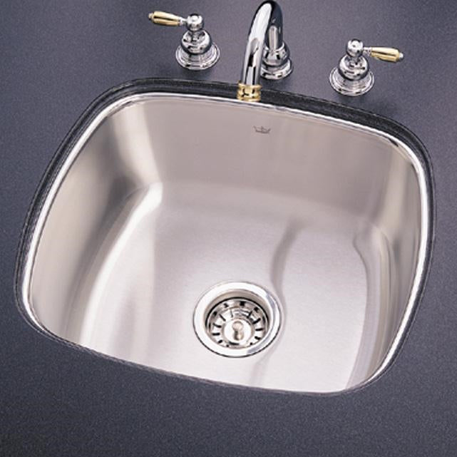 Kindred 19-1/8x17-1/8x9" Stainless Steel Single Bowl Sink