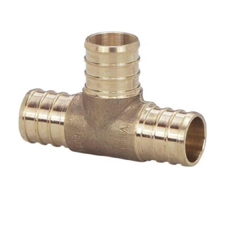 TEE 3/4X1/2X1/2 BRASS INSERT END 46433 - MODEL V5018ZL - 741088