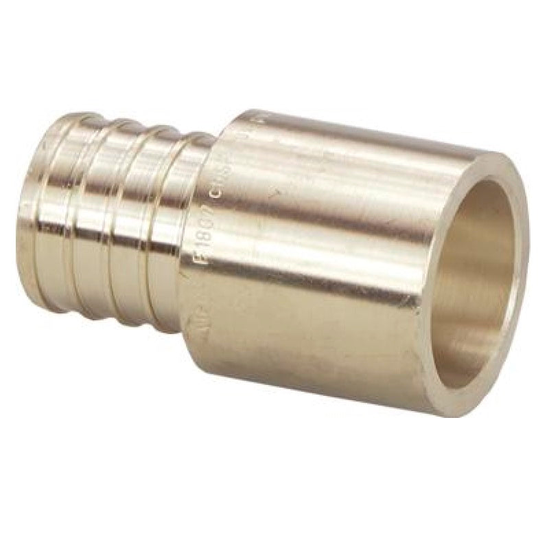 ADAPTER 3/8X1/2 OR 3/8 COPPER TBE 46622 CRMP X CPR MALE OR FEMALE