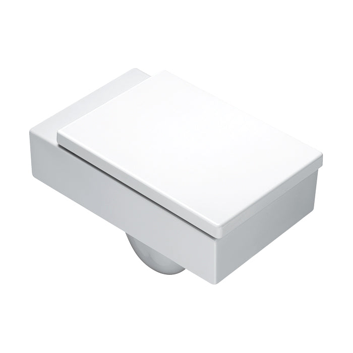 Verso 53 Wall Hung Toilet Black
