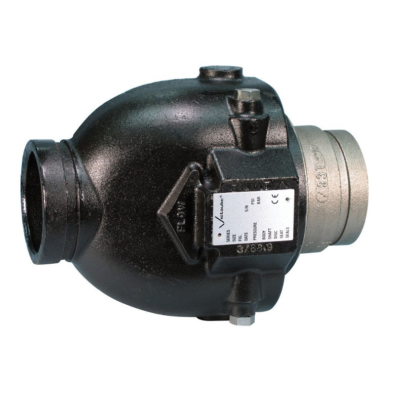 Check Valve 2-1/2" with E Gasket No Tap Grooved Ends  Max Pressure 365 PSI