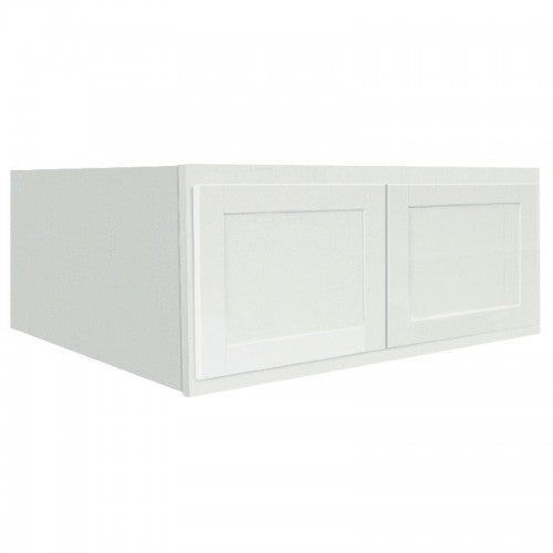 Georgetown 33x12x24" Wall Cabinet in White w/2 Doors