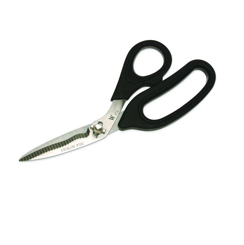 SCISSOR 8 UTILITY # W8TA SERRATED STAINLESS STEEL BLADE