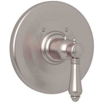 Country Bath Thermo Trim Plate In Satin Nickel