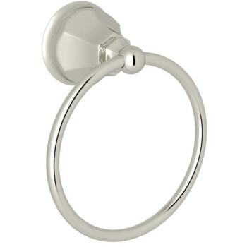 Palladian 6" Towel Ring in Polished Nickel