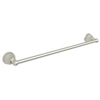 Palladian 24" Single Towel Bar in Polished Nickel
