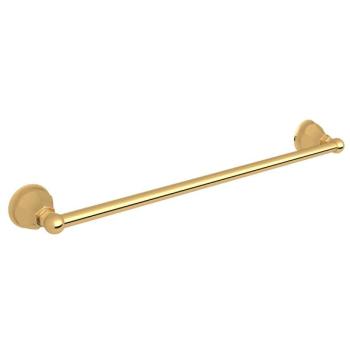Palladian 24" Single Towel Bar in Inca Brass