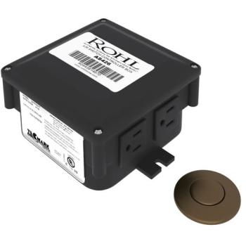Air Activated Switch Button w/Control Box in English Bronze