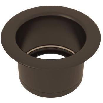 Extended Disposal Flange in Tuscan Brass