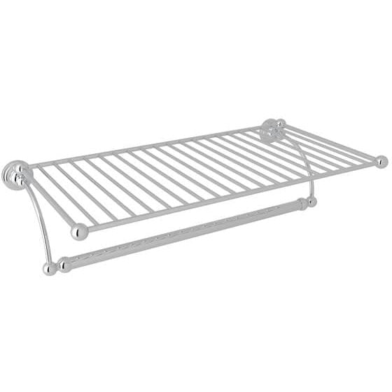 Perrin & Rowe 20" Hotel Style Towel Bar in Polished Chrome