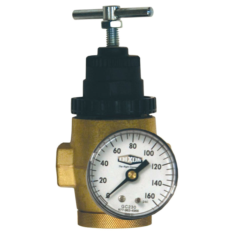 REGULATOR 1/2 R43-406RG WATER - W/ GAUGE - 10 GPM
