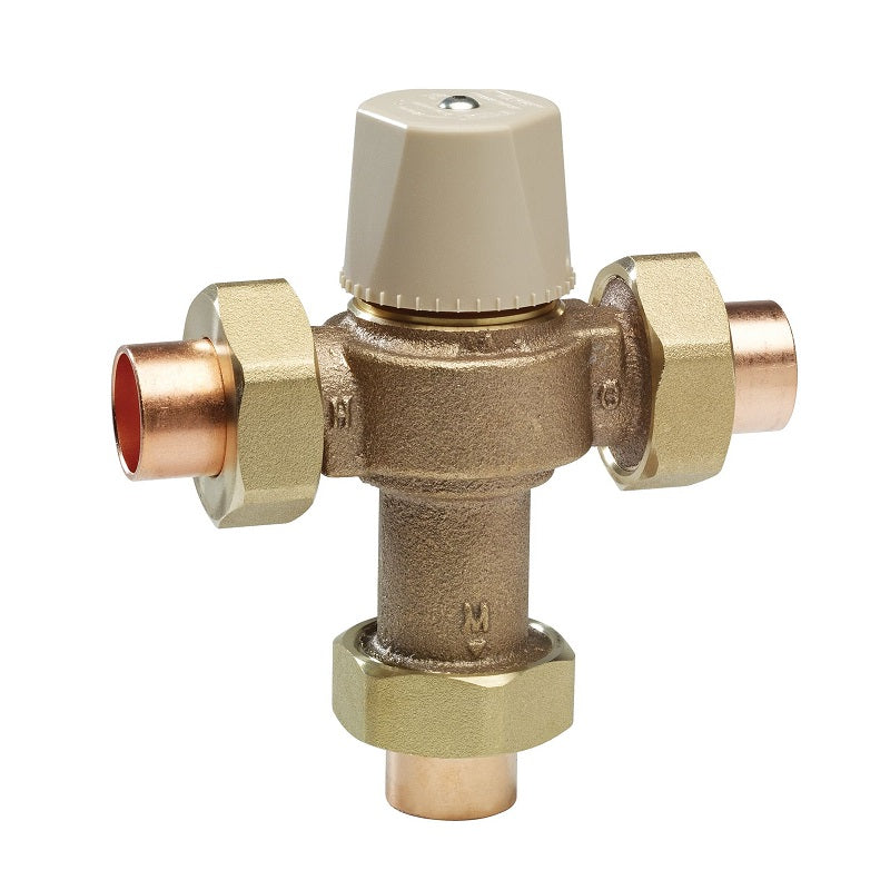 Thermostatic Mixing Valve 3/4" Lead Free Max Pressure 150 PSI