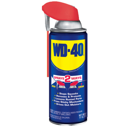 WD-40 11 oz SmartStraw Spray Lubricant Aerosol Can