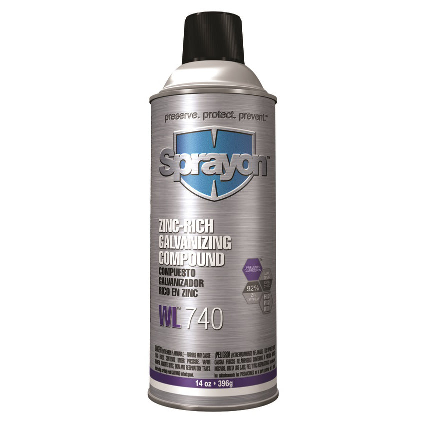 Cold Galvanizing Primer 16 Oz Aerosol Spray Zinc Rich.
