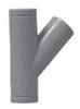 Wye 3"X2" Polypropylene Schedule 40 No-Hub Mechanical Joint Reducing Lateral Blueline