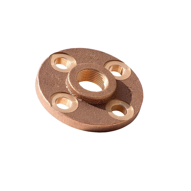 FLANGE 1/2 BRASS FLAT FACE 150# THREAD X235-08 - COMPANION