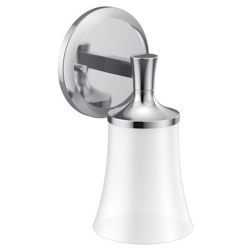Flara One Globe Bath Light in Chrome
