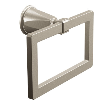 Divine 7-7/8" Towel Ring in Brushed Nickel