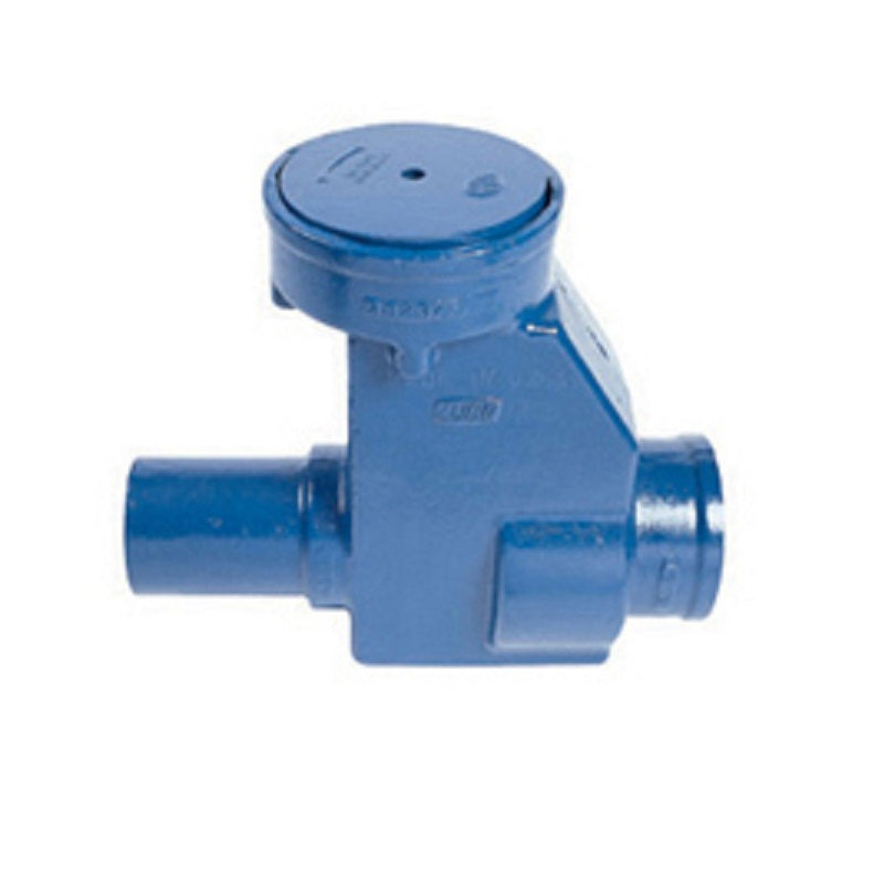 BACKWATER VALVE 4 NO HUB Z-1088 GATE TYPE DURA COAT CAST IRON