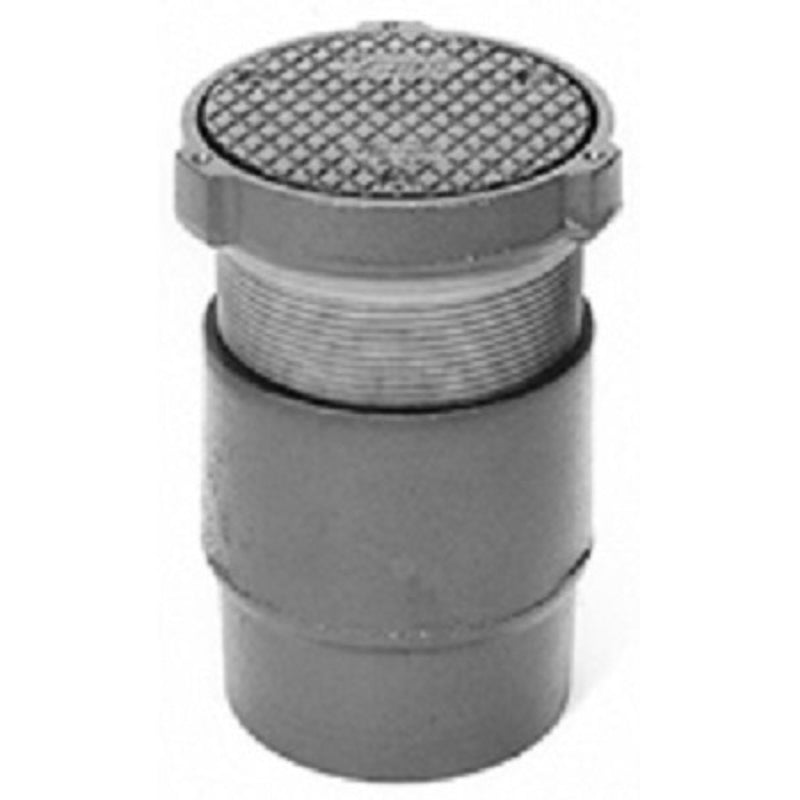 CLEANOUT 4" CAST IRON BODY Z-1400-4NO HUB LEVEL-TROL ADJUSTABLE FLOOR TYPE