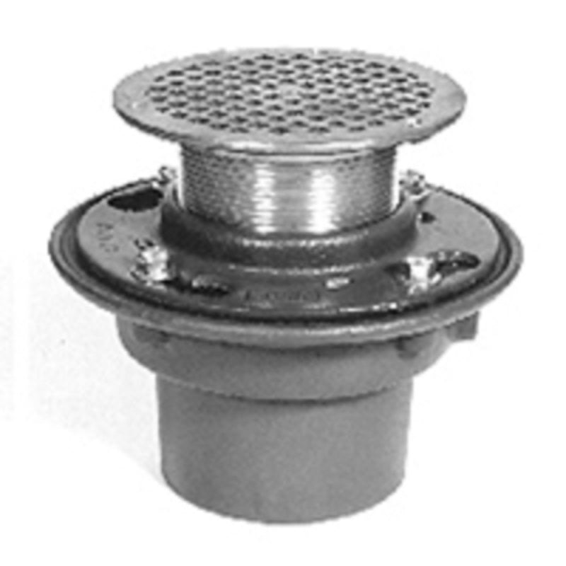 ZN415-2NH-6B FLOOR DRAIN 6" NB ROUND TOP