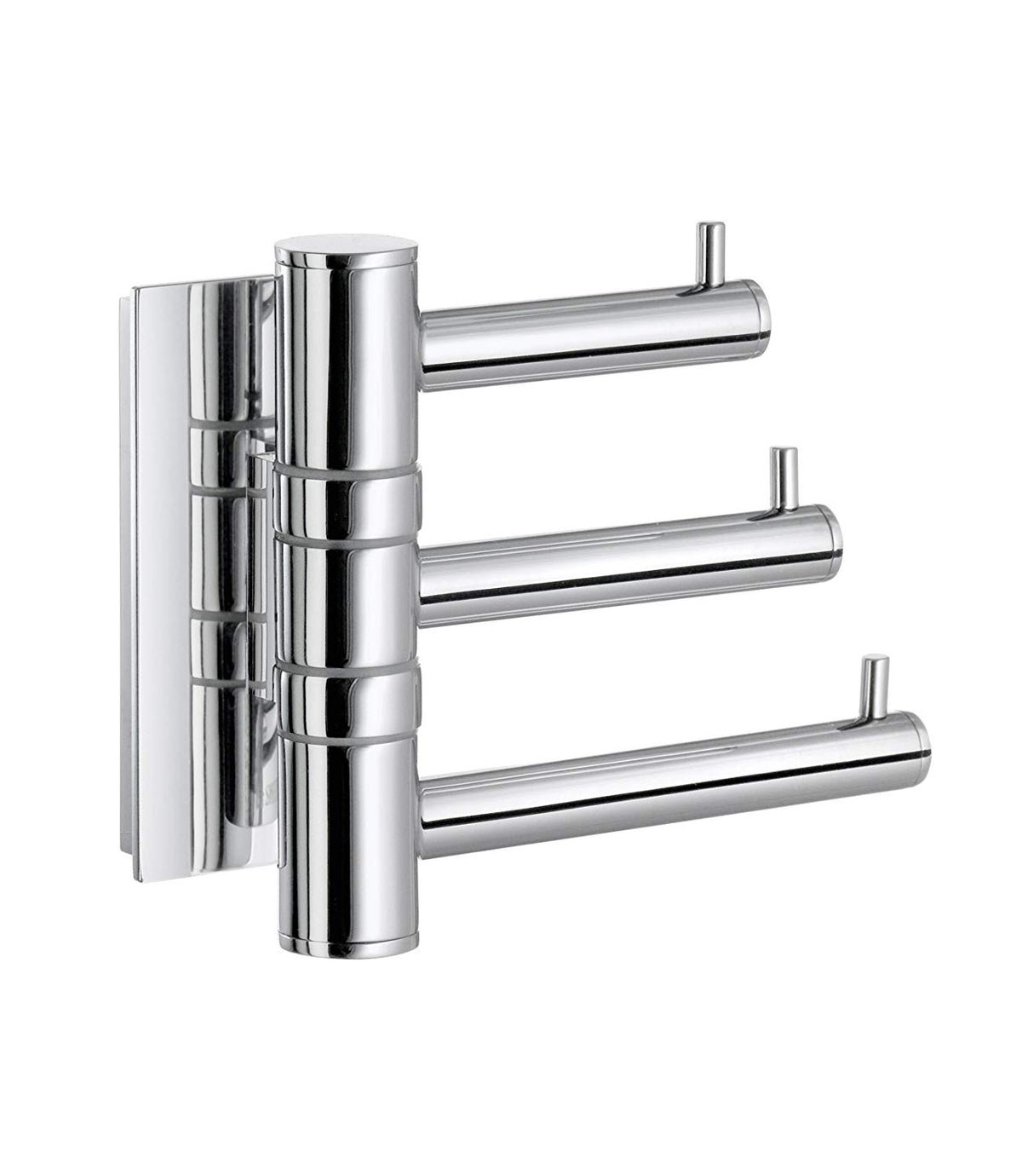 Pool 5" Triple Towel Hook in Polished Chrome