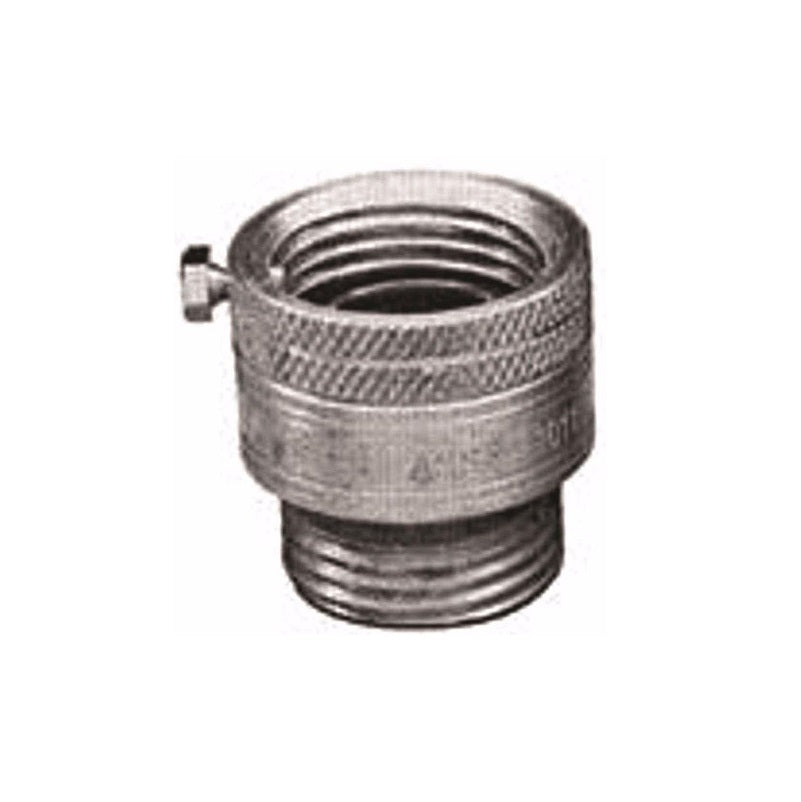 Vacuum Breaker 3/4" Chrome Finish Brass FGHT x MGHT Max Pressure 125 PSI 3/4"GHT Outlet